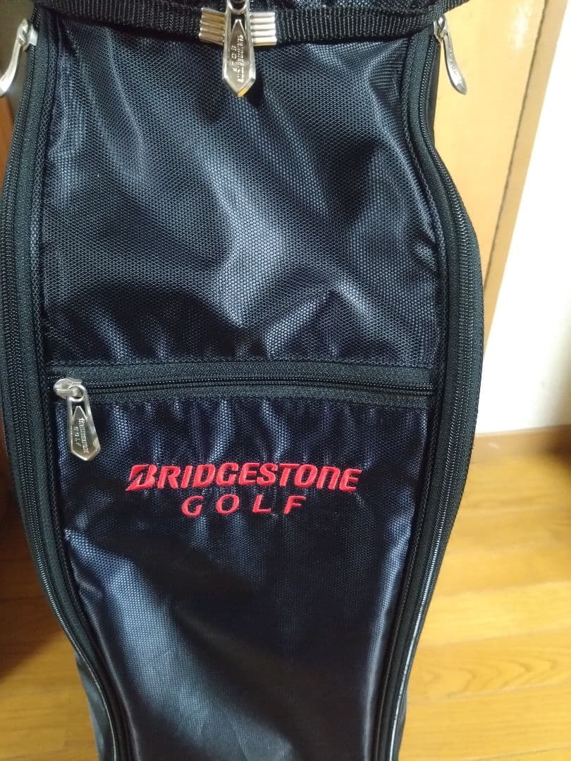 BRIDGESTONE GOLF ゴルフバッグ 黒/赤