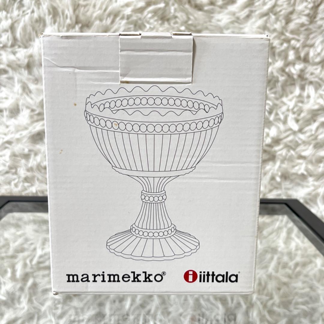 新品未使用  イッタラ マリメッコ マリボウル 箱付き L サンド