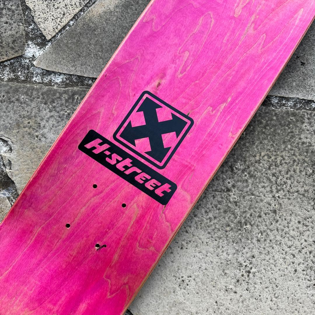 H-street スケボーデッキ　KIDSKONG FLAT NOSE 横乗り