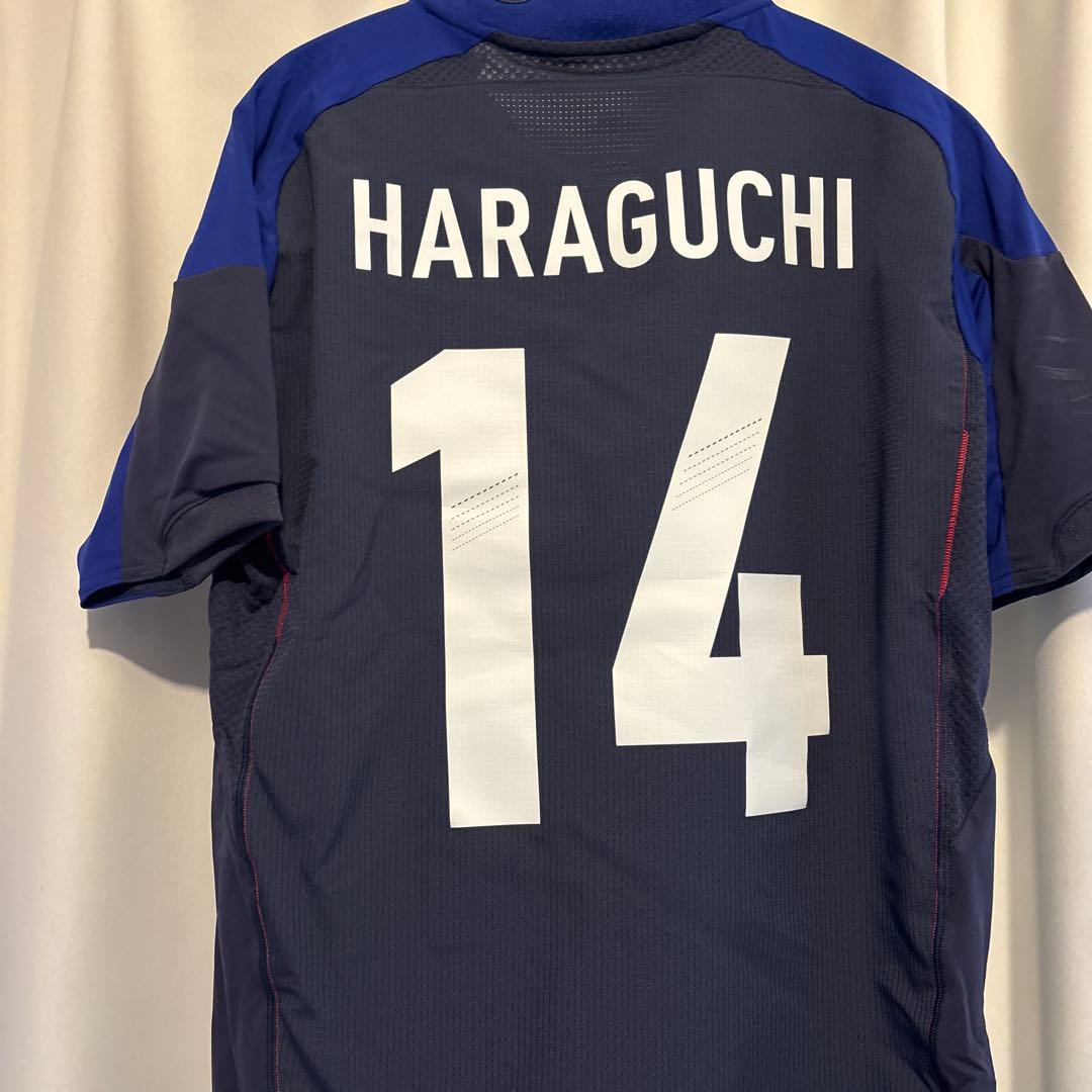 日本代表 サッカーウェア HARAGUCHI 14番未使用新品箱入り