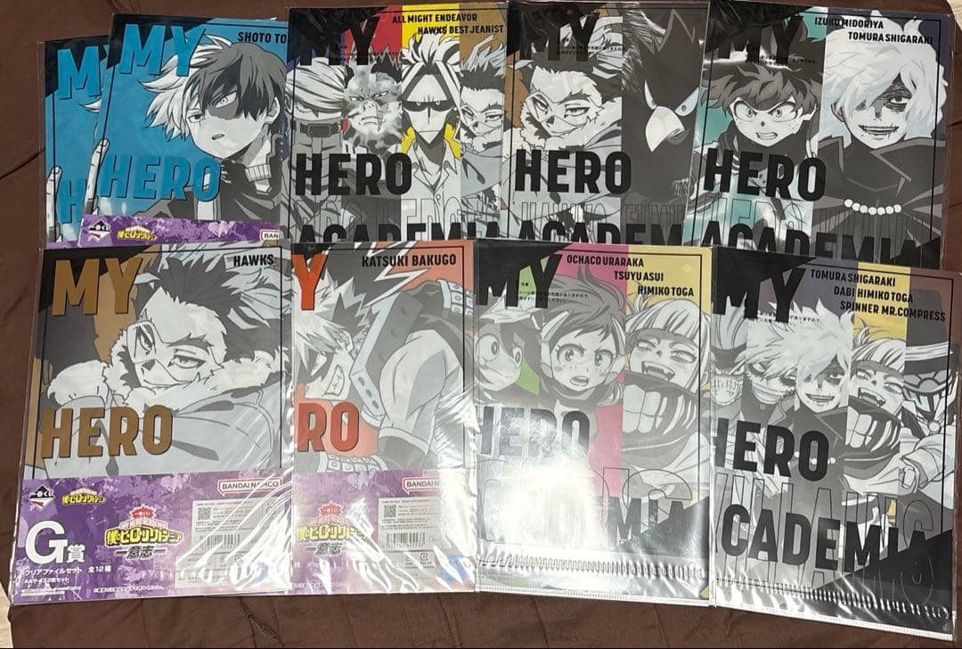 ヒロアカ一番くじ　A賞　緑谷出久＆壊理　　B賞オーバーホール　まとめ売り