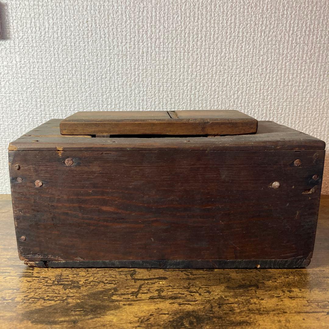 D-5【希少・当時物】アンティーク 鰹節削り器 昭和レトロ 木工品 鰹節削り機