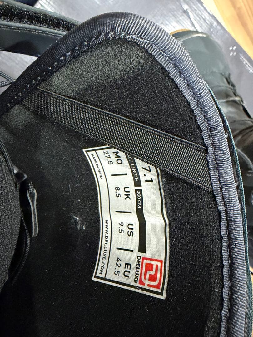 ディーラックス DEELUXE ID 7.1 TF gray 27.5cm