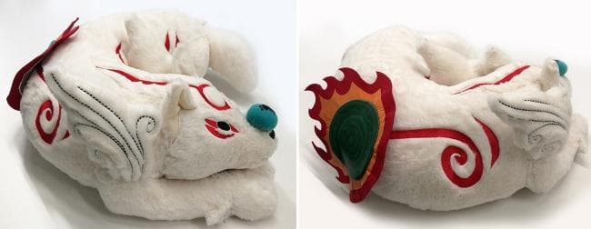 まるまるアマテラスのぬいぐるみ　イーカプコン限定　『大神』オリジナルグッズ