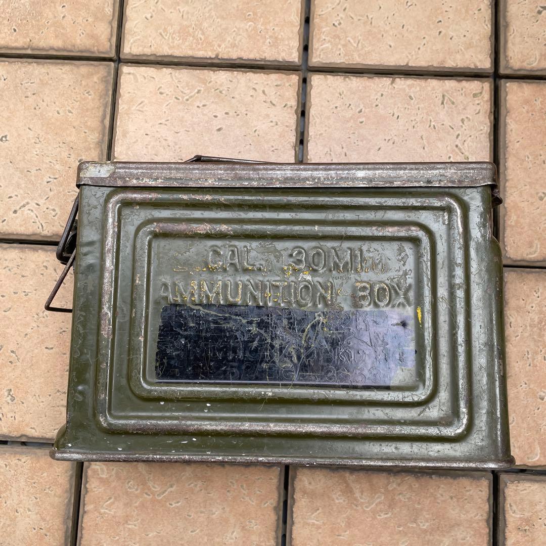U.S. CAL. 30 AMMUNITION BOX アモ缶