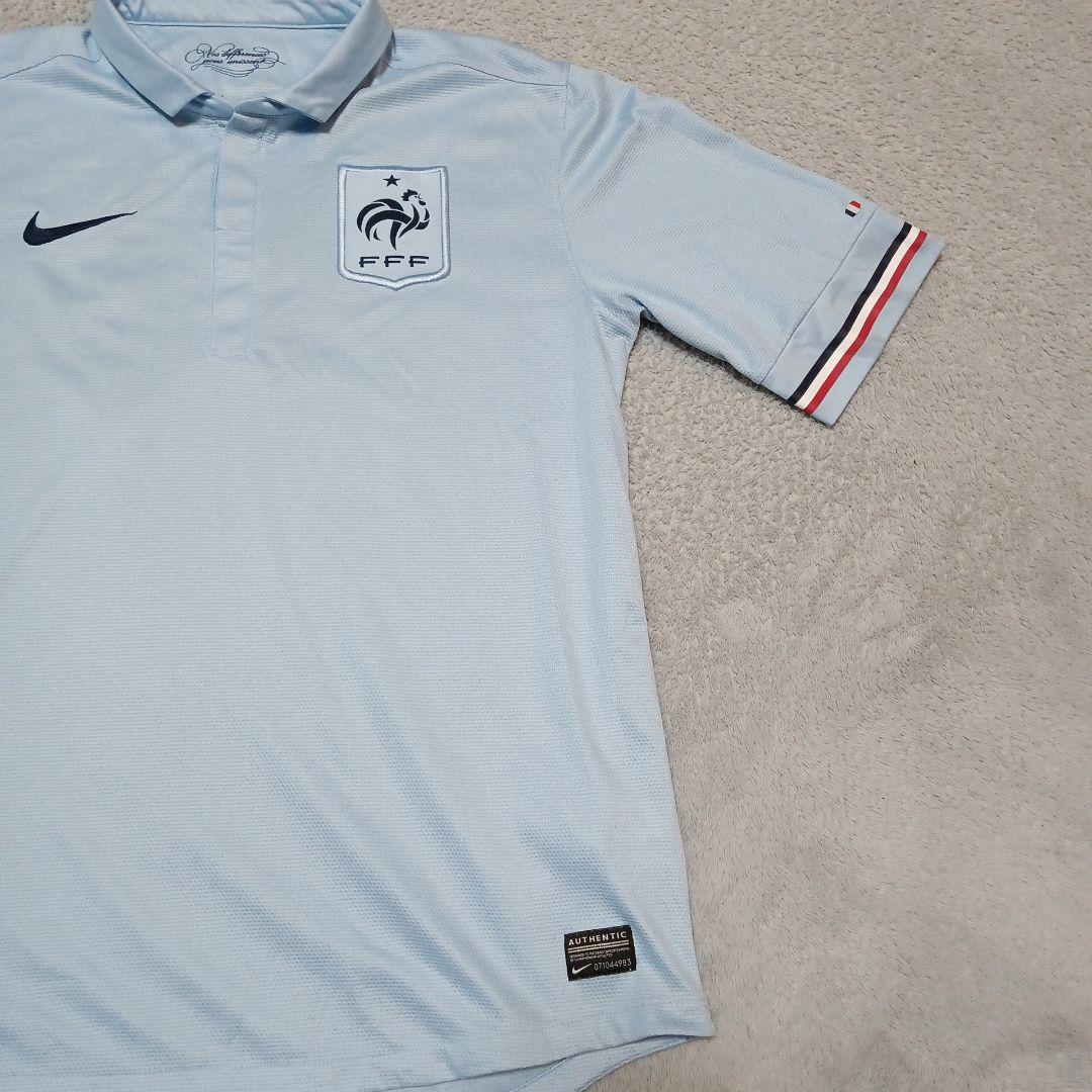 2013 フランス代表 サッカー ユニフォーム 半袖 ポロシャツデザイン