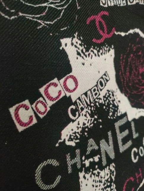CHANEL トートバッグ ロゴ　ノベルティ　COCO グラフィティ