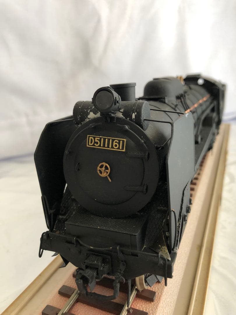 鉄道好き必見！早い者勝ち！D51型蒸気機関車 D51161 1/80スケール