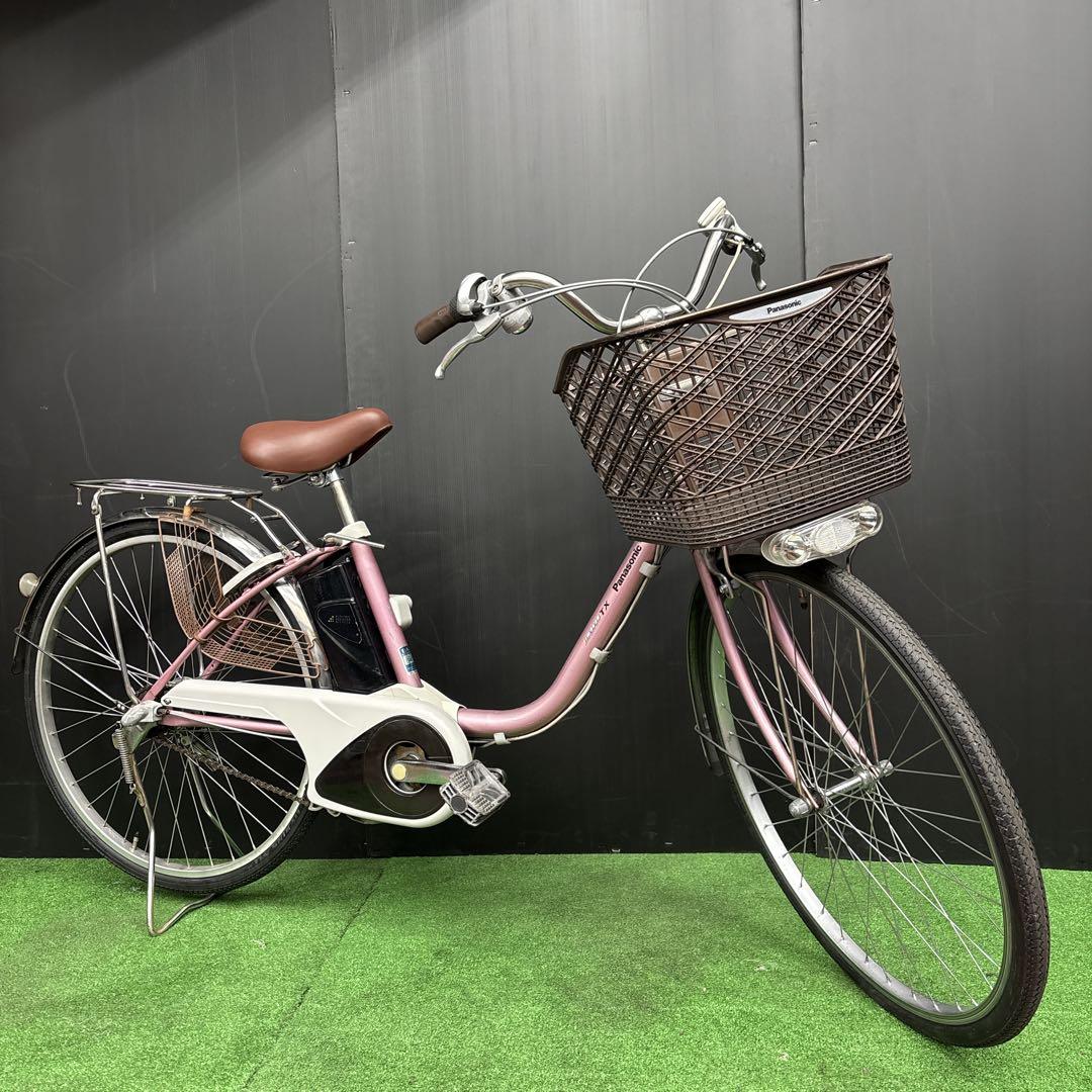 電動自転車 Panasonic Lithium vivi TX ピンク　85★