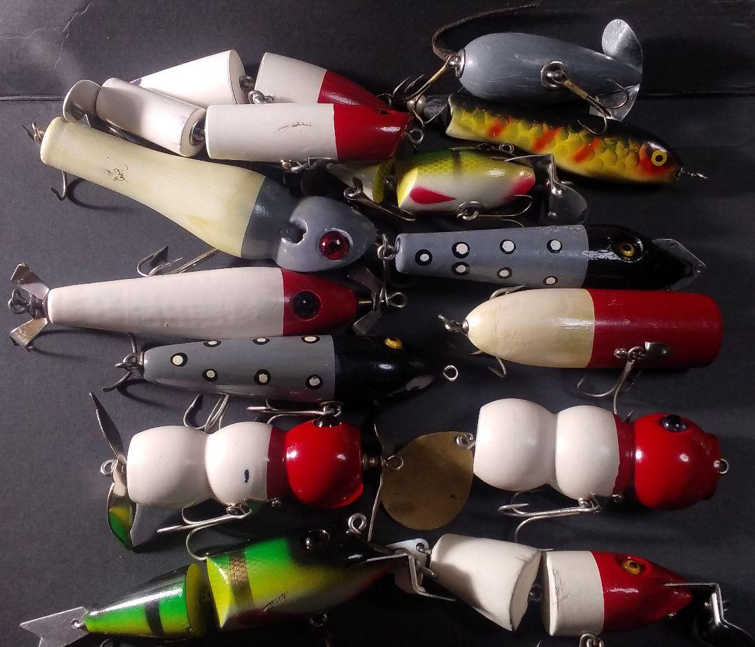 さ*♪様 OLDLURE? 謎 TOPWATER LURE 全14個