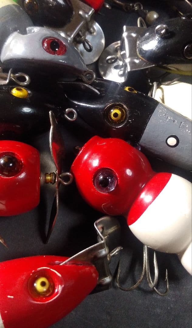 さ*♪様 OLDLURE? 謎 TOPWATER LURE 全14個