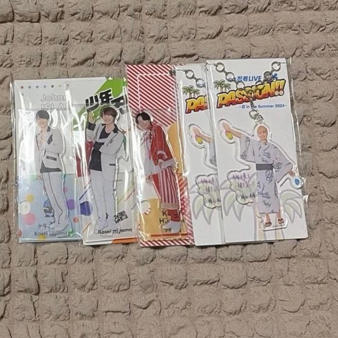 少年忍者 檜山光成 アクスタ 厚紙 缶バッジ プロカ ステフォ まとめ売り