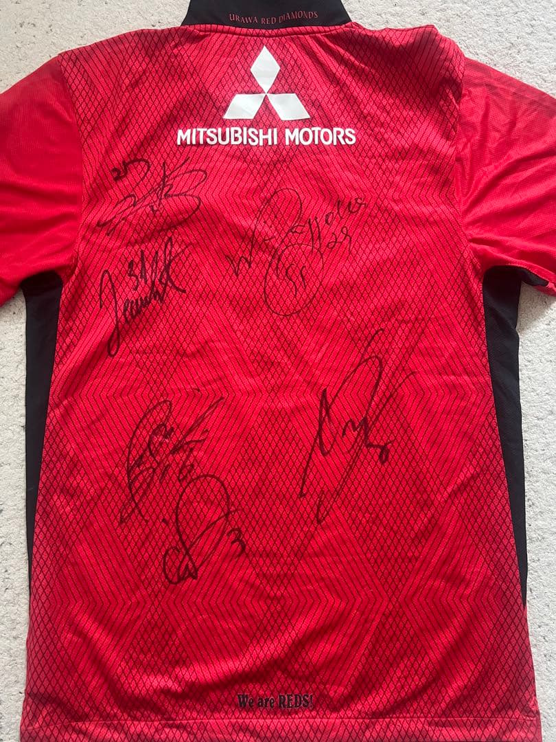 浦和レッズ選手数名サイン入りユニフォーム新品