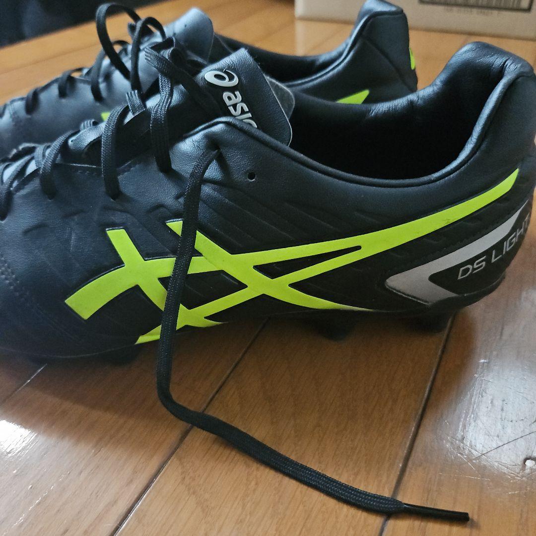 asics DS LIGHT スポーツシューズ 黒/黄緑 スパイク