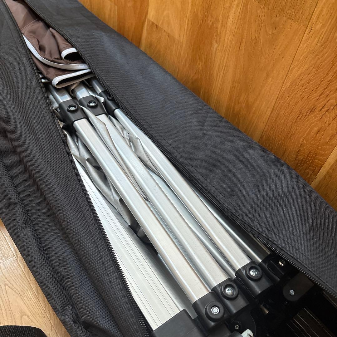 FIELDOOR ワンタッチタープ　200cm x 200cm＋シェード1枚