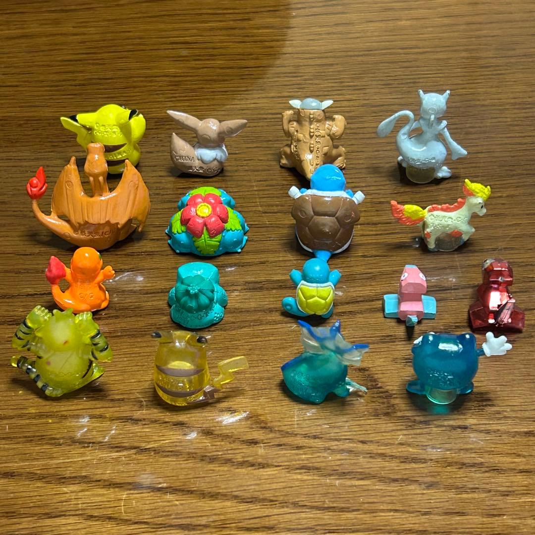 初期 ポケモン フルカラースタジアム フィギュア 17体 まとめ売り 台座無し