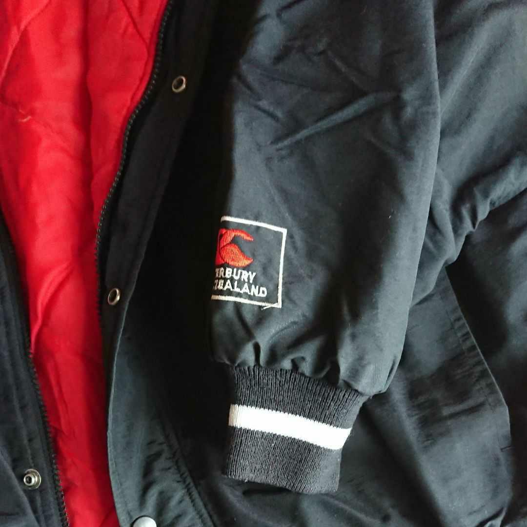 8★ CANTERBURY ALL BLACKS フーディー ブルゾン〈M〉