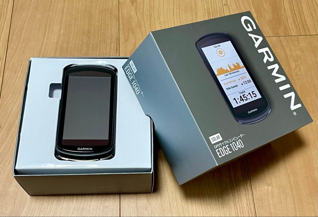 試用程度 GARMIN ガーミン Edge 1040 SOLAR GPSサイコン