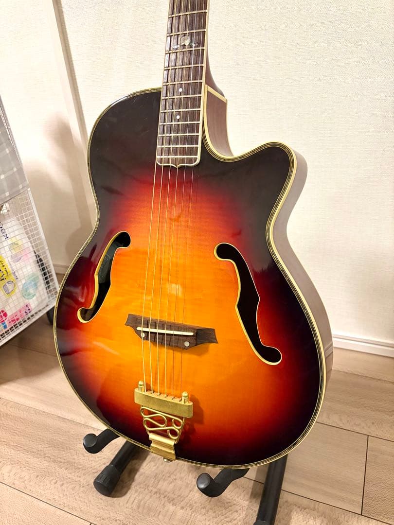 MICHAEL M62 エレアコ　アーチトップ　美品