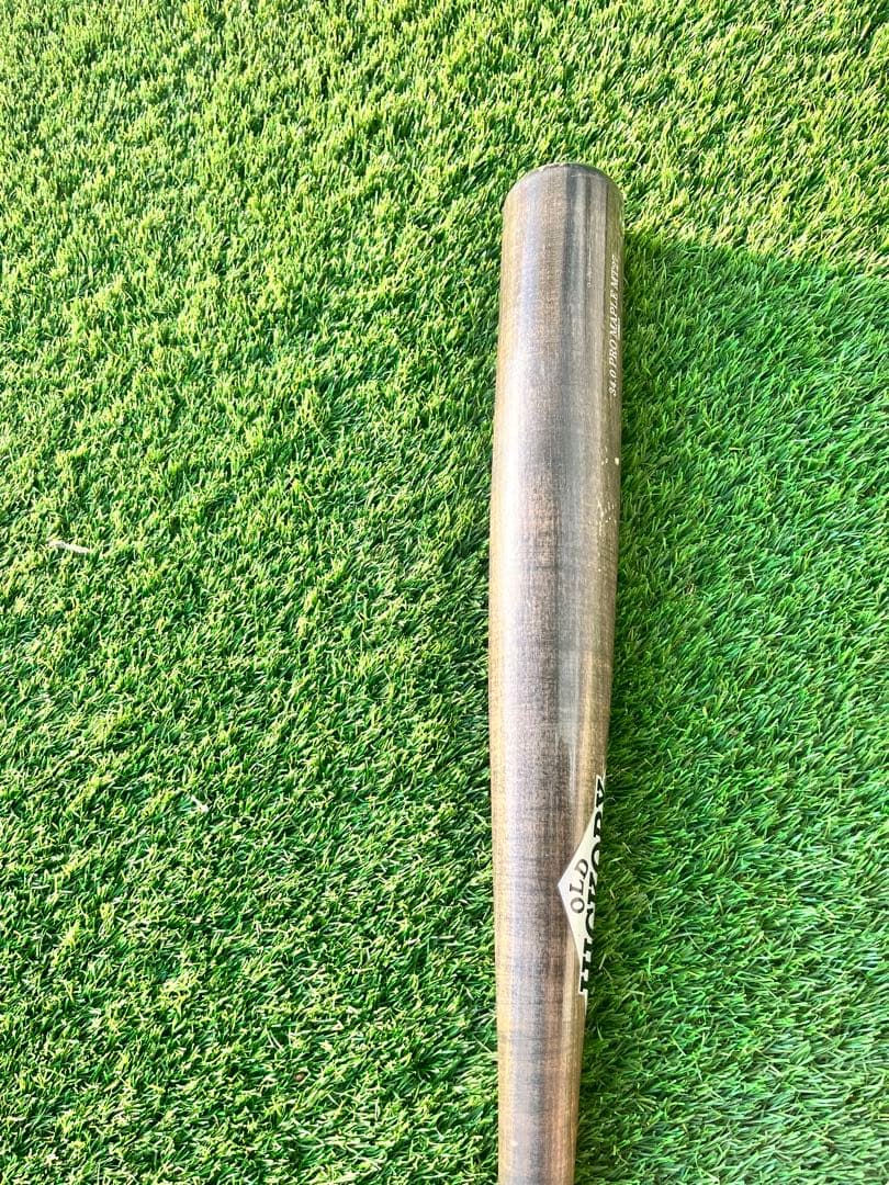 【本人手渡品】オールドヒッコリー 硬式木製バット タフィー・ローズ　MT27