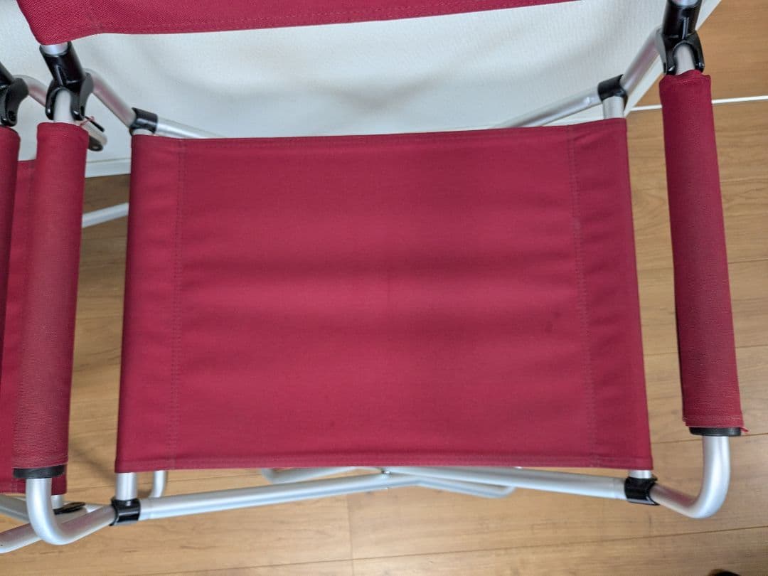 スノーピーク　FDチェアワイド　レッド　2脚セット　LV-077RD