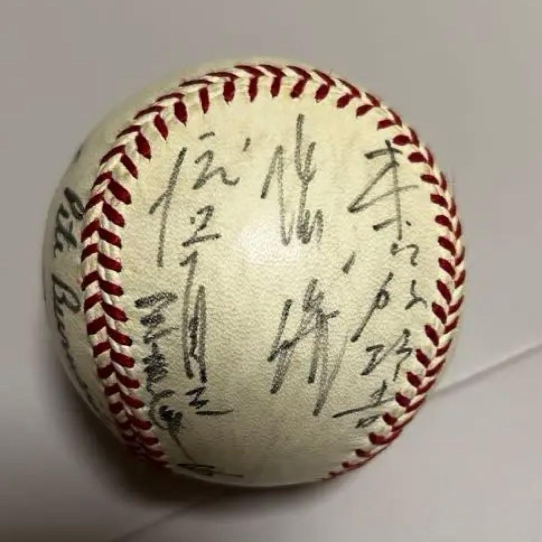 昭和39年〜40年頃の阪神タイガース寄せ書きサインボール12名分