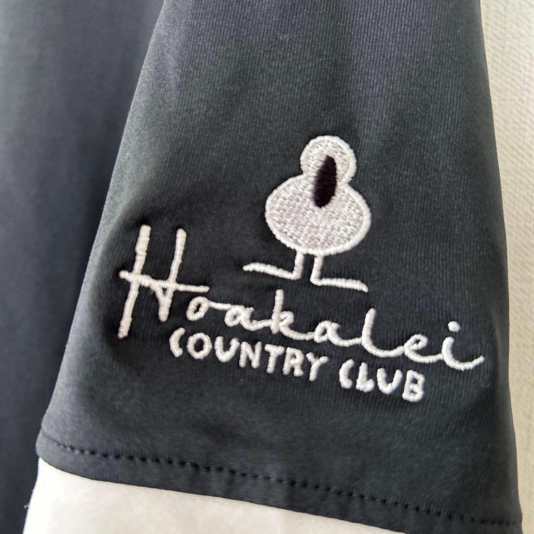 ナイキ ×ハワイ　ホアカレイ カントリークラブ　ロゴ刺繍限定シャツ