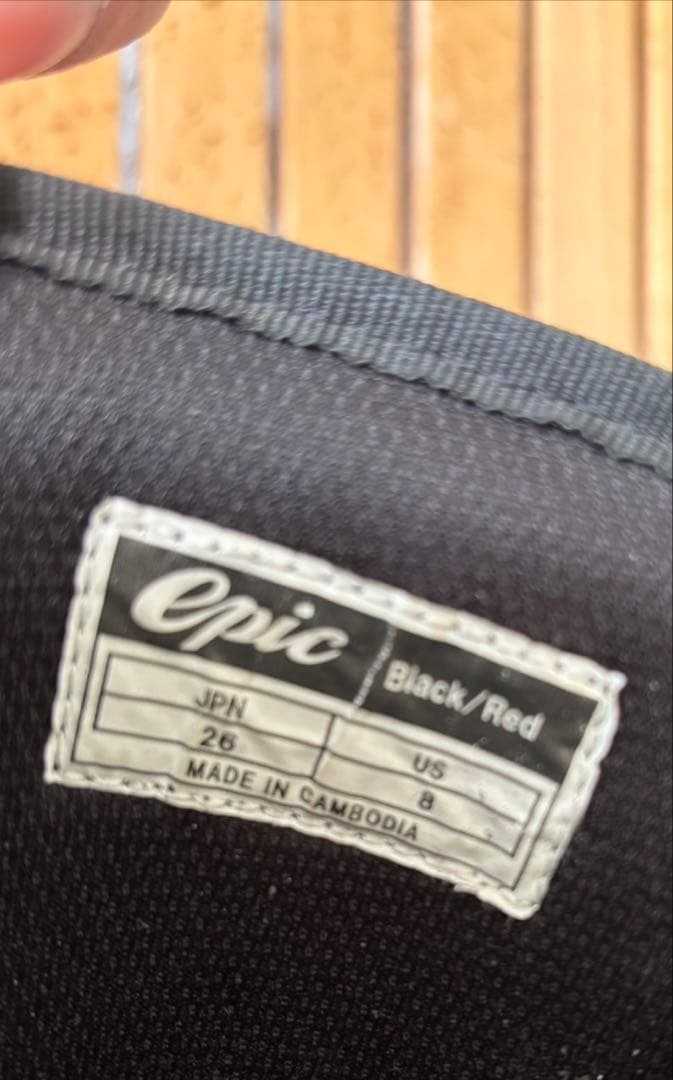 【使用感少】スノーボードブーツ Epic メンズ26cm