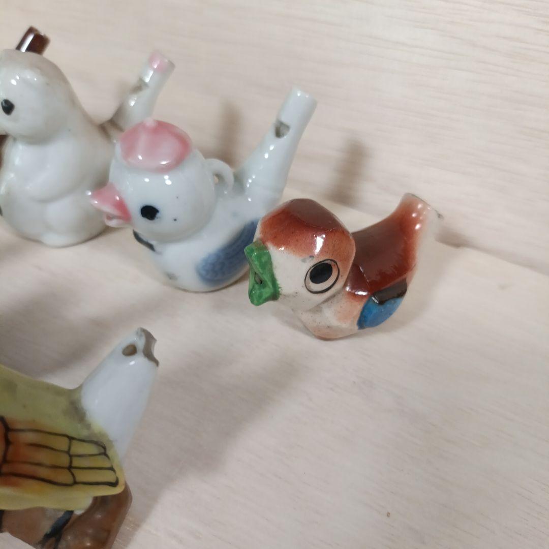 水笛　陶器　レトロ