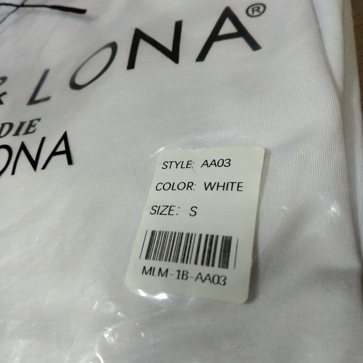 ⭐新品⭐MARK & LONA⭐長袖モック⭐白⭐S⭐