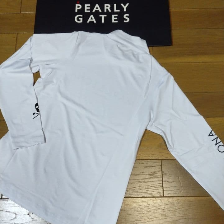 ⭐新品⭐MARK & LONA⭐長袖モック⭐白⭐S⭐