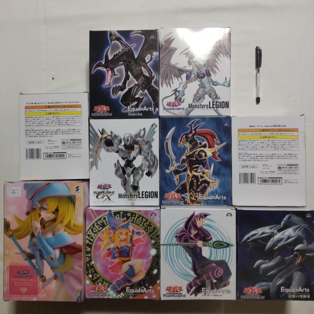 遊戯王 デュエルモンスターズ ファイブディーズ プライズ景品 フィギュア 10体