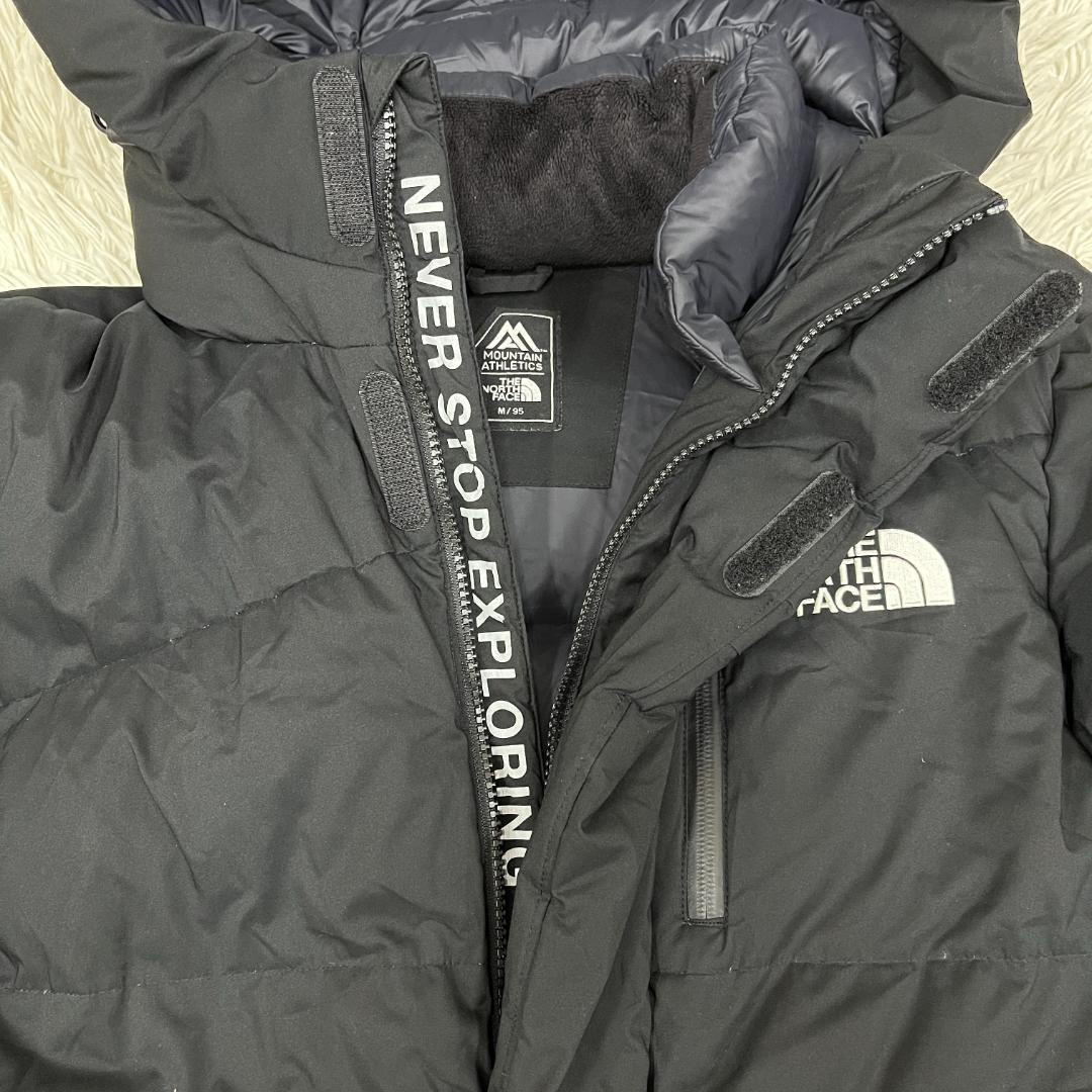 【THE NORTH FACE】ロングダウンコート ブラック メンズ95(M)