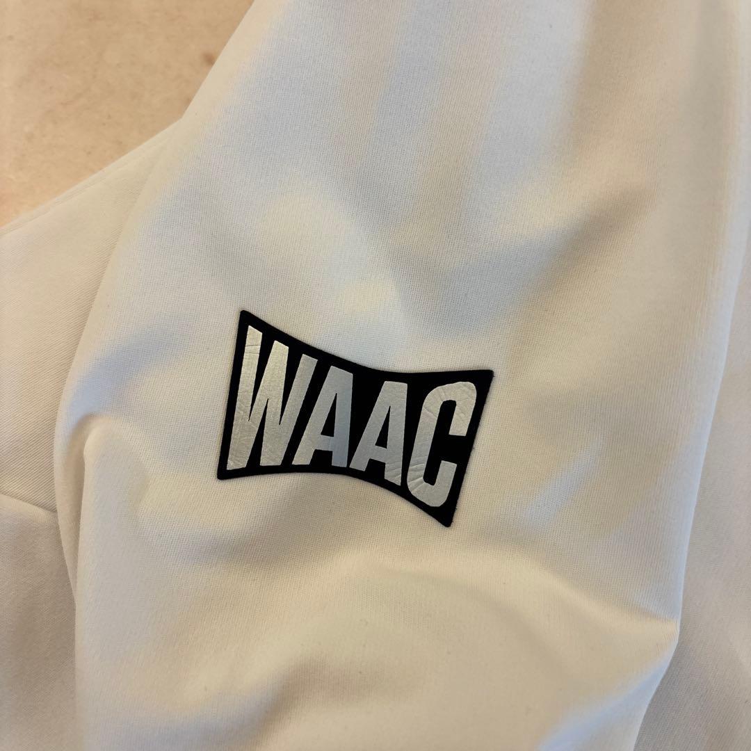 WAAC ハイネック長袖シャツ ホワイト