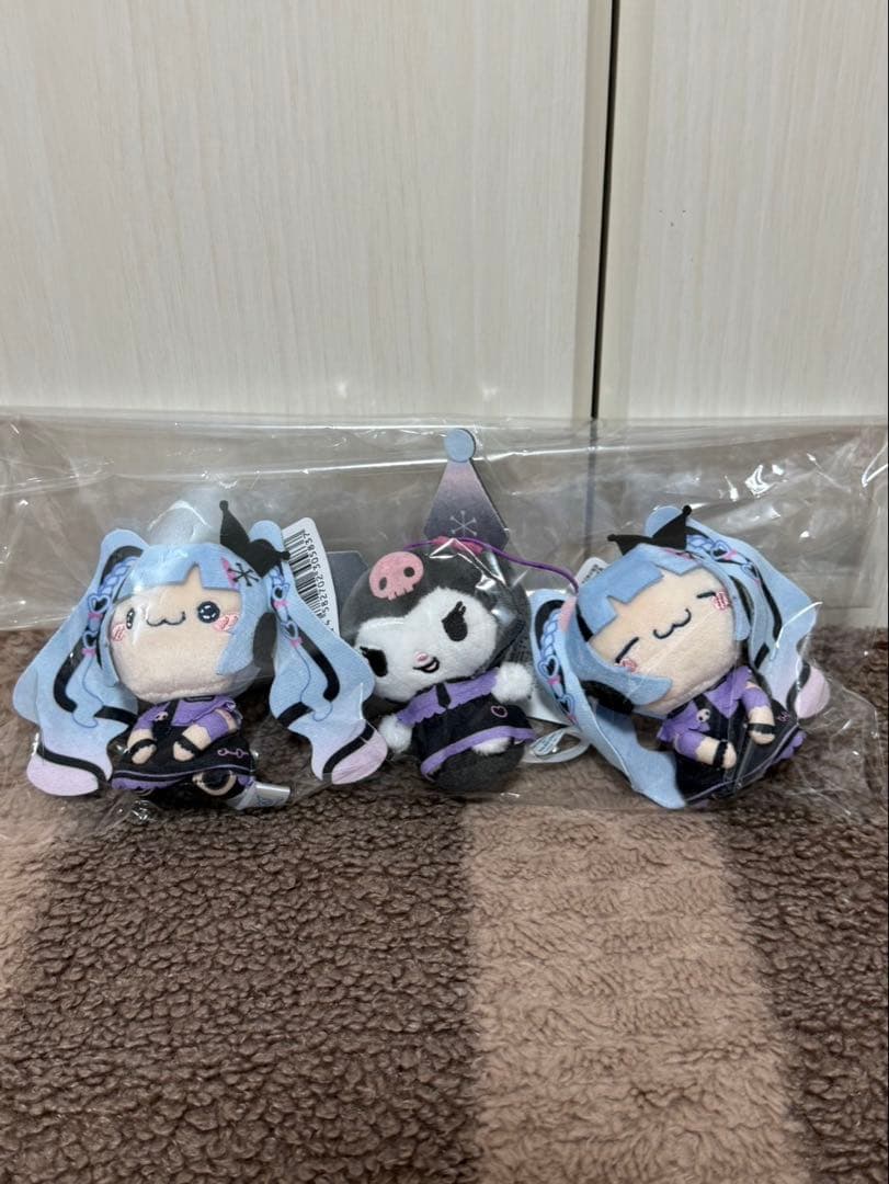【新品未開封】雪ミク×クロミ フィギュア 2体セット