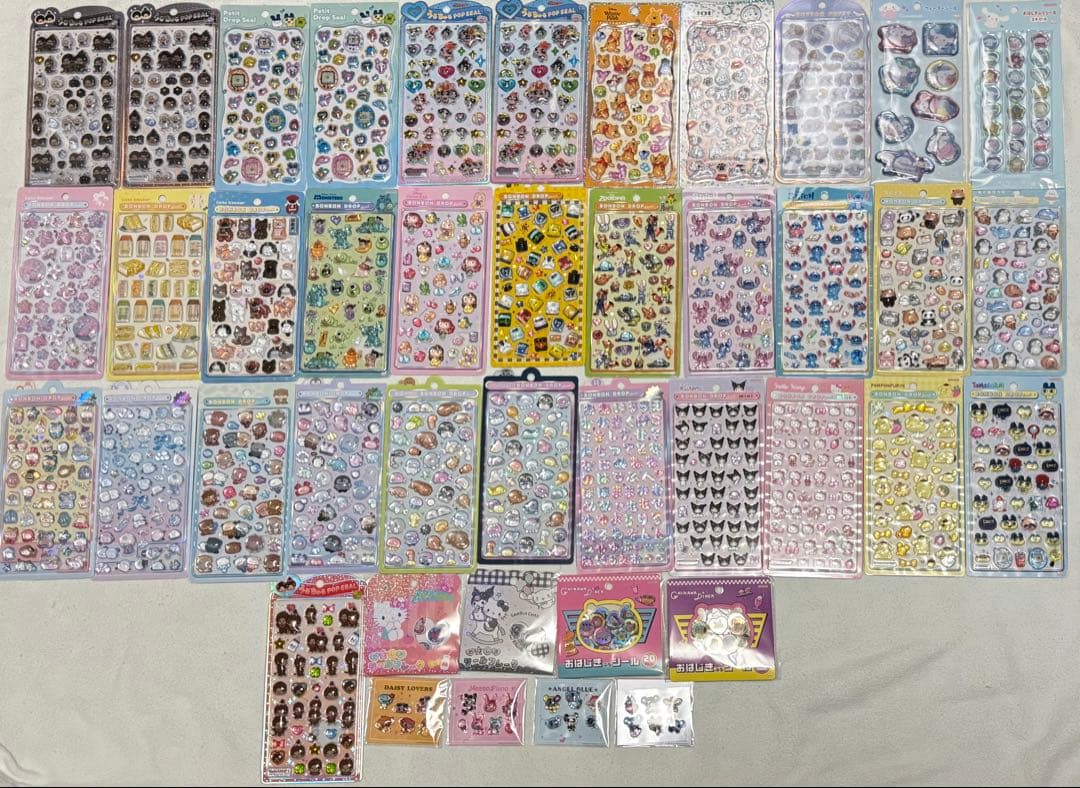 【全て正規品】ボンボンドロップシール　うるちゅる　プチドロ　まとめ売り　42点