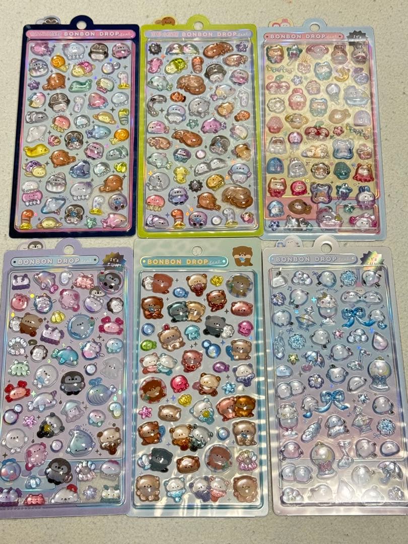 【全て正規品】ボンボンドロップシール　うるちゅる　プチドロ　まとめ売り　42点