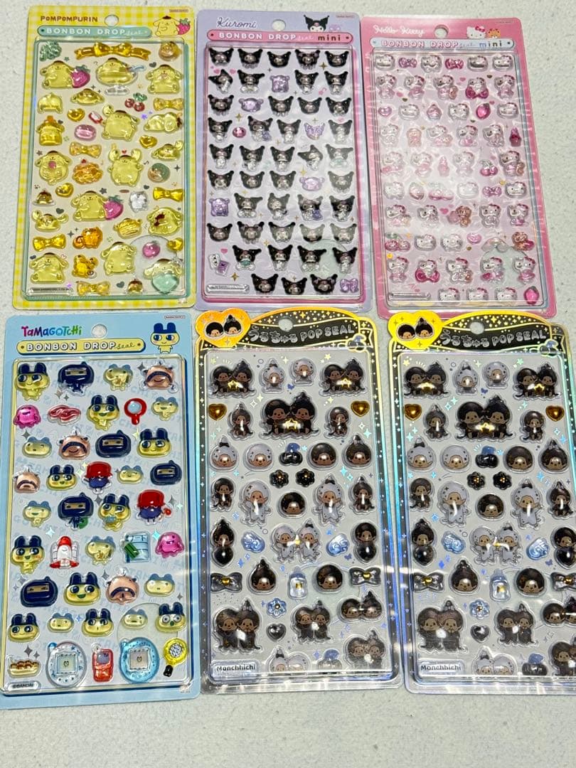 【全て正規品】ボンボンドロップシール　うるちゅる　プチドロ　まとめ売り　42点