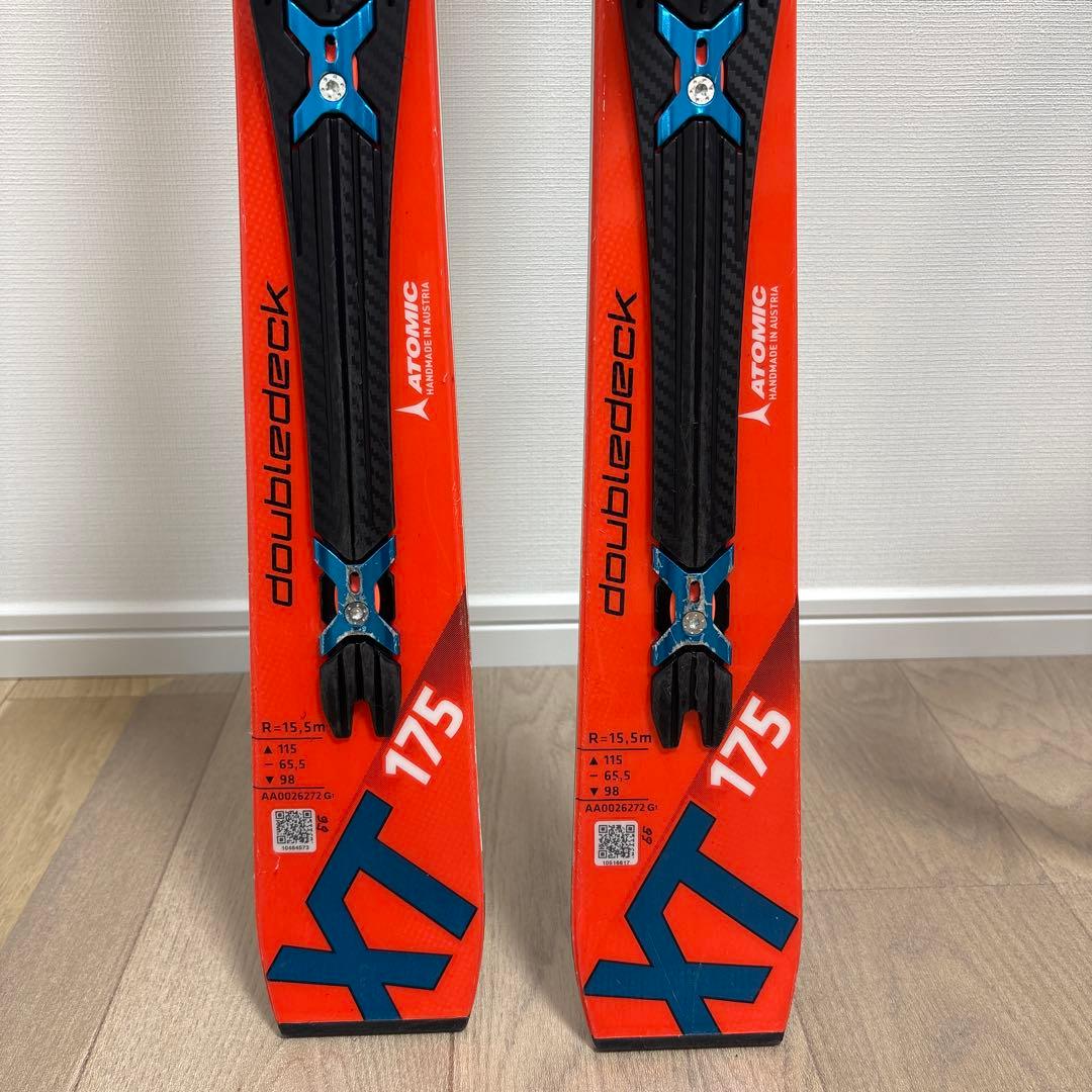 Atomic redster スキー 175cm ビンディング付き