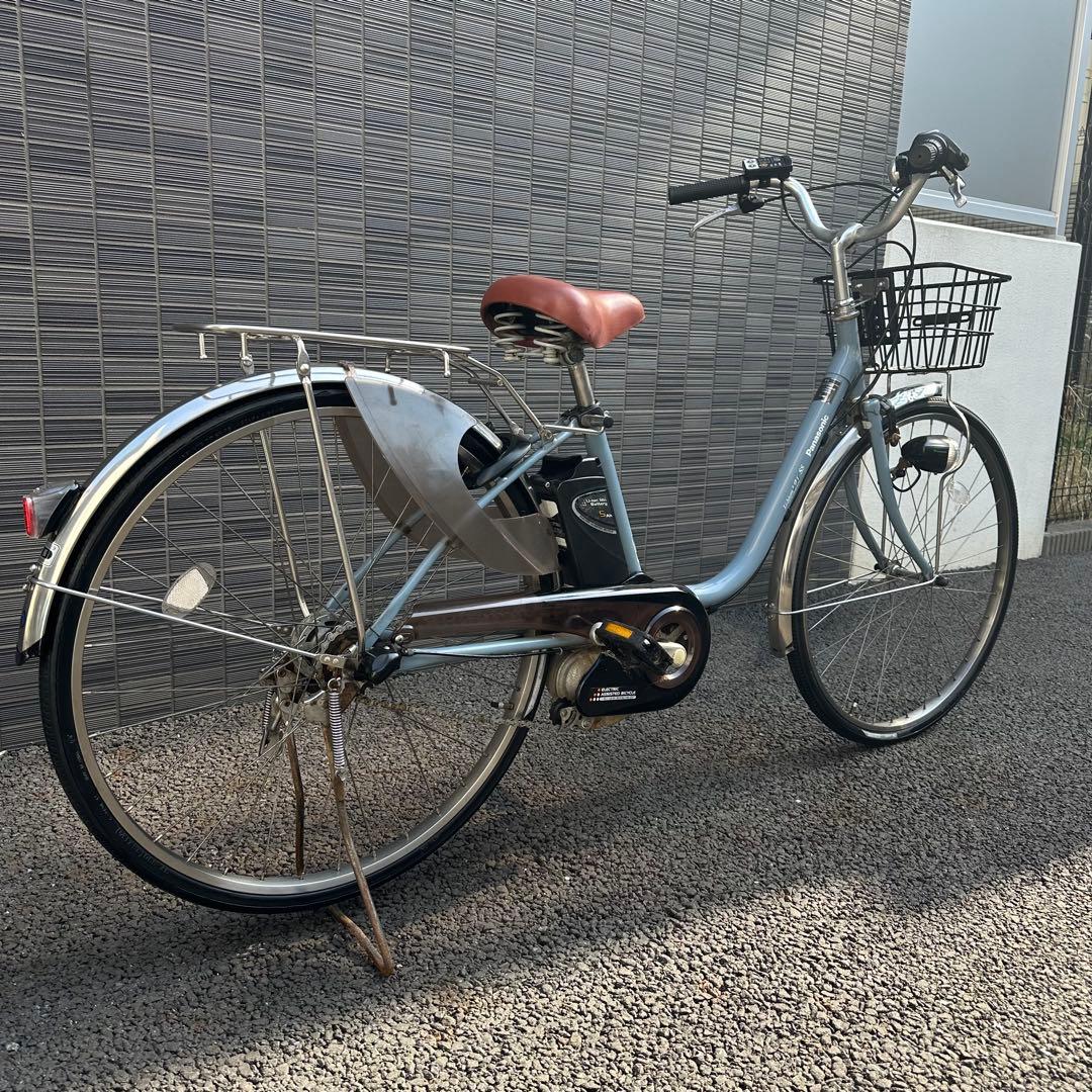 最終価格パナソニックLITIUM VIVI SS 26インチ電動自転車新品前カゴ