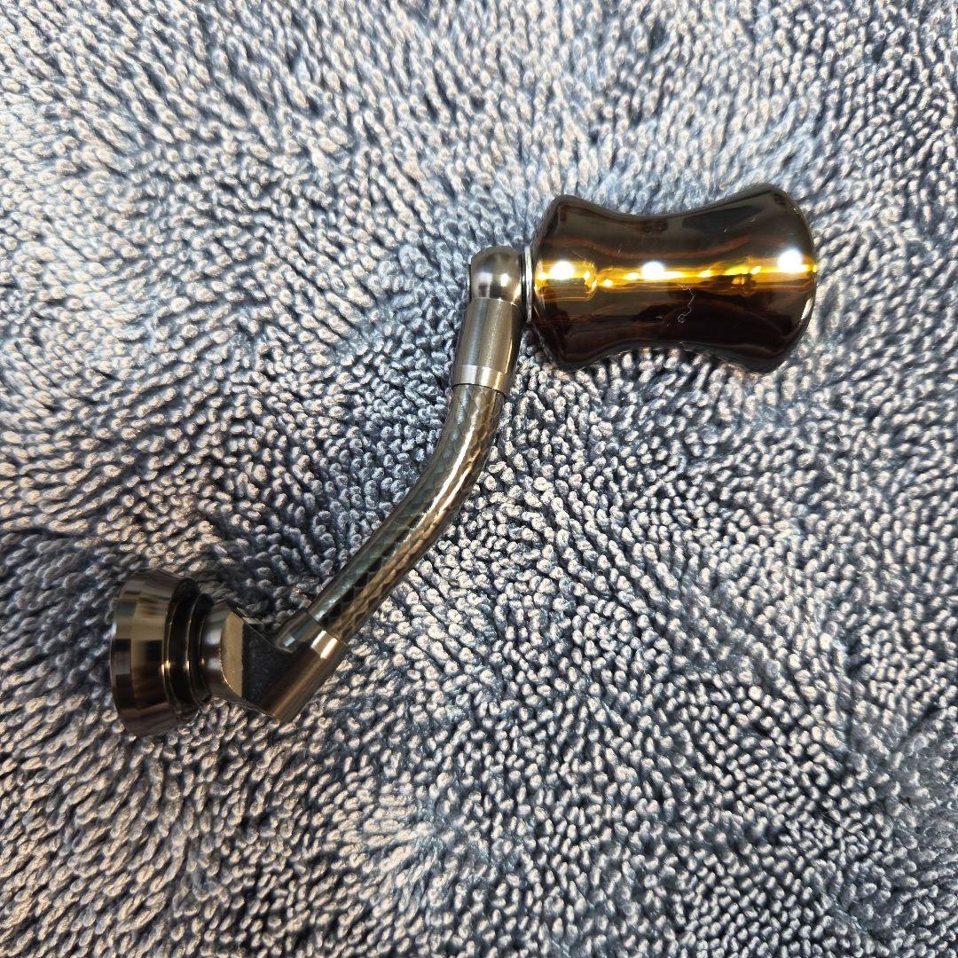 SLP WORKS カーボンハンドル　ハンドルキャップ　黒い特務機23リミテッド