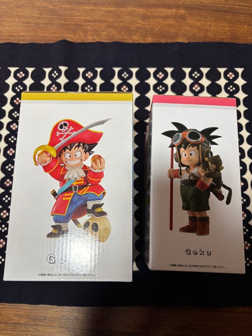 ドラゴンボール一番くじ　スナップコレクション　孫悟空フィギュア2体セット