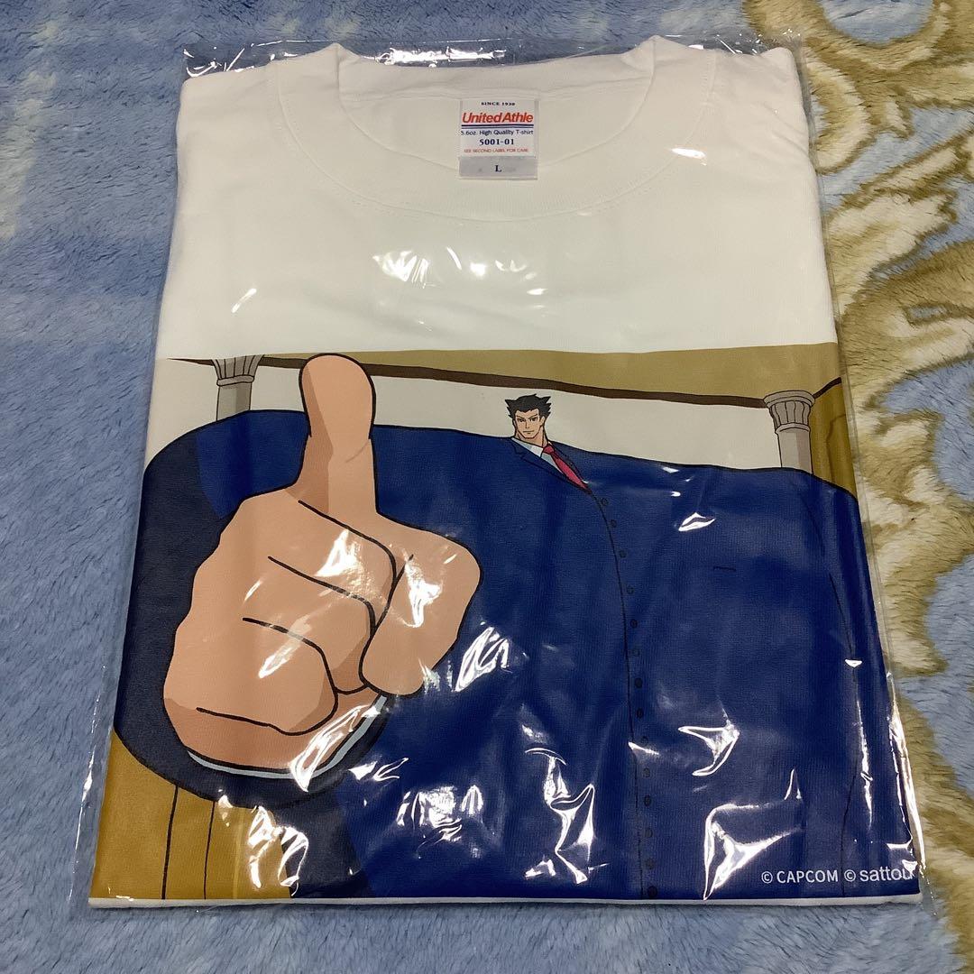 新品　カプくじ sattou × 逆転裁判　B賞 Tシャツ 3種セット
