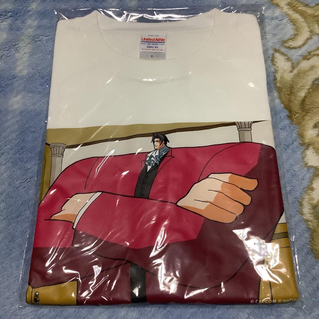 新品　カプくじ sattou × 逆転裁判　B賞 Tシャツ 3種セット