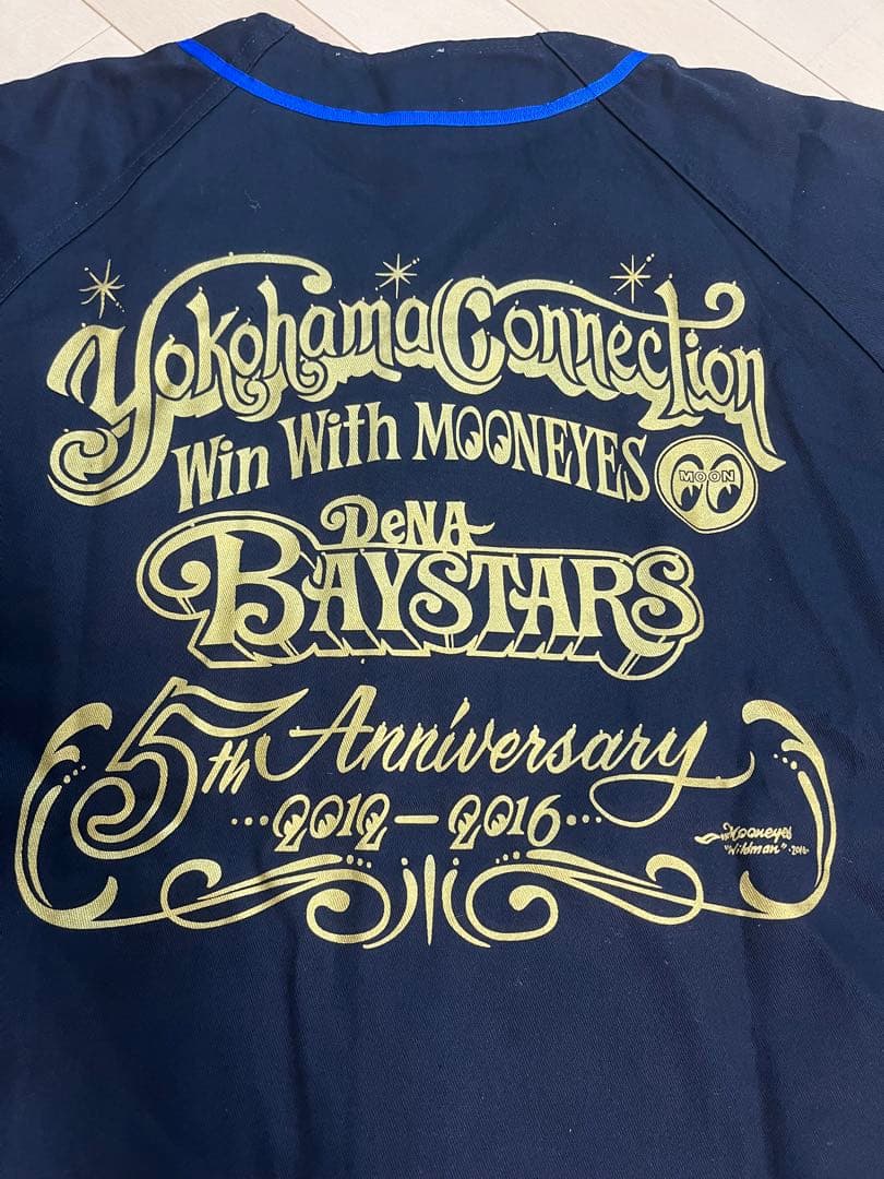 プロ野球横浜DeNAベイスターズ限定　ムーンアイズコラボ応援Tシャツ　dena