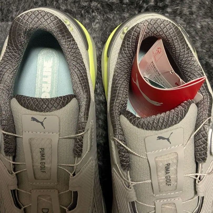 新品 箱あり PUMA ゴルフシューズ DISC 25.5cm ダイヤル式