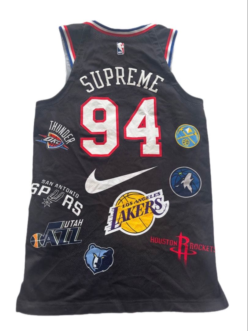Supreme nuke NBAタンクトップ S ノースリーブ