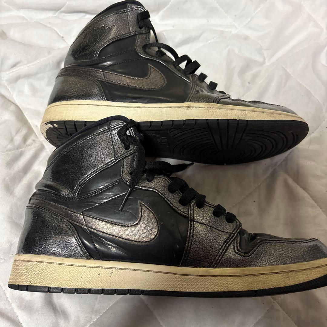 Nike Air Jordan1 ブラック ハイカットシューズ