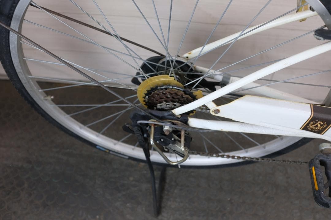 マ*ン様 軽快車　27インチ　6速　ライト