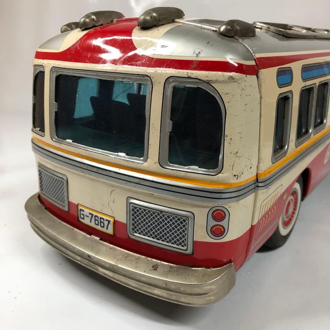 米澤玩具 ヨネザワ ブリキ製 GIANT BUS ジャイアントバス 全長約５７㎝